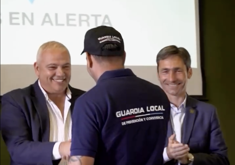 Presentación de la Guardia Local en Luque